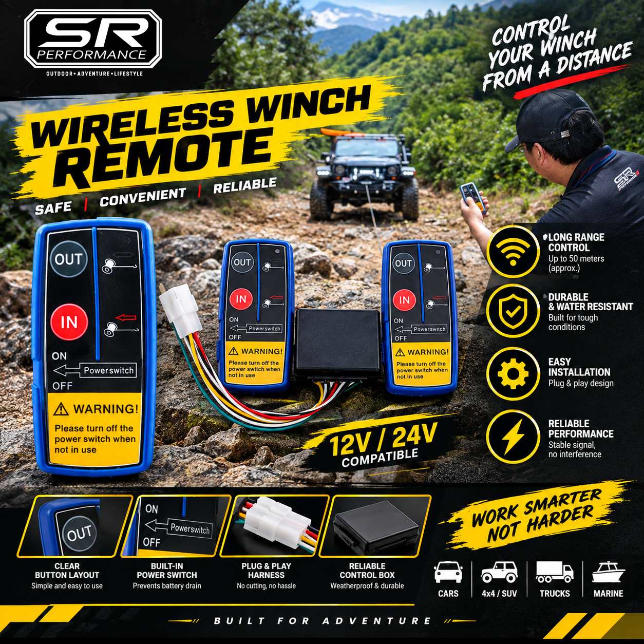 WINCH REMOTE (WIRELESS)